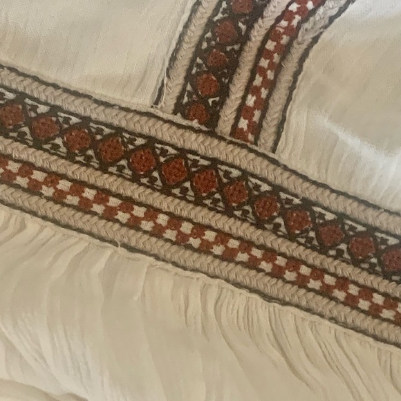 Free People white Boho romper, one piece - Picture 7 of 9